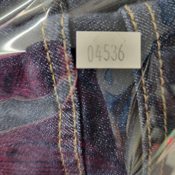 Mindcode Shorts Womens Medium Blue Denim High Rise Skinny Button Front Pocket - Picture 13 of 13